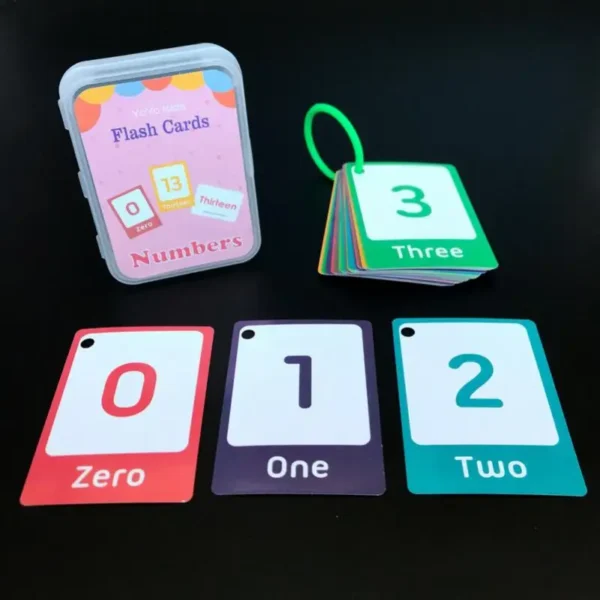 Kids Learning Toys: Montessori English Word Flashcards for Early Education - Image 3