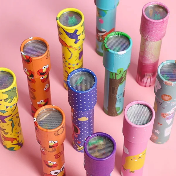 Kids Learning Toys: Wooden Kaleidoscope Educational Toy Gift for Kids - Image 3